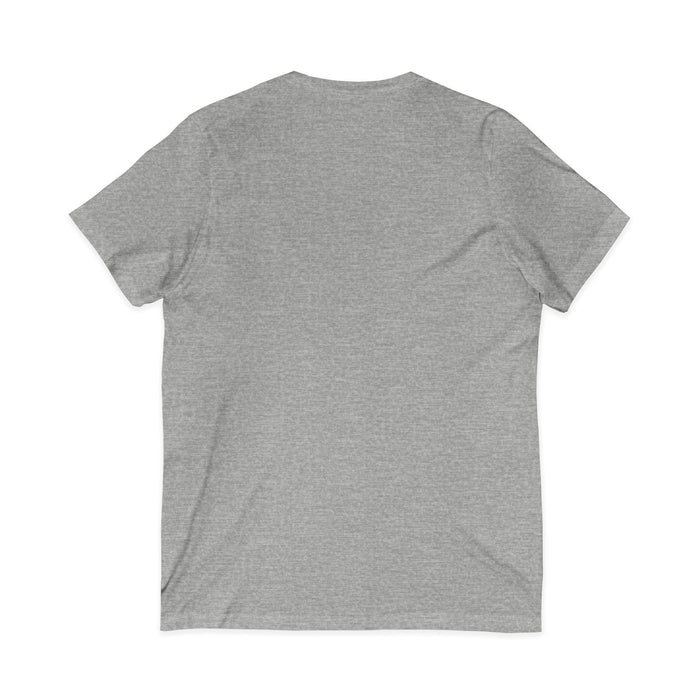 Christian V-Neck Tee "Christ Lives In Me" – Faith Heart T-Shirt