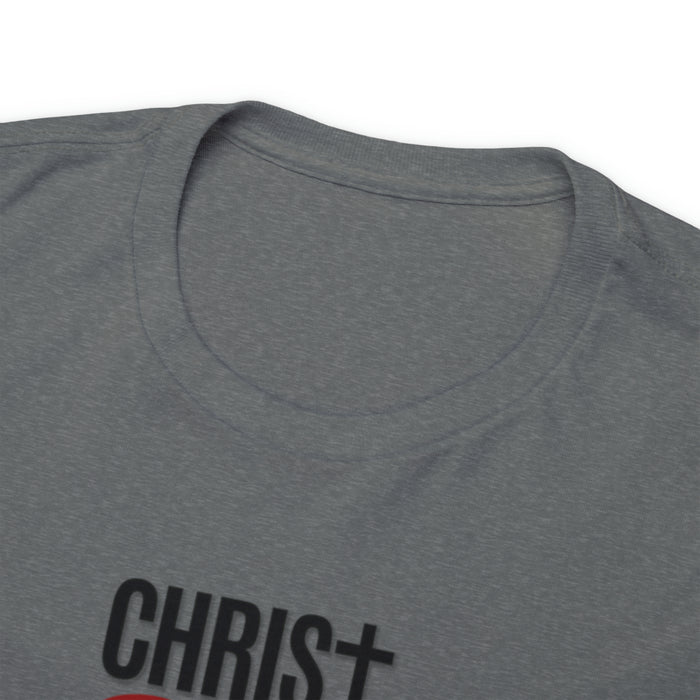 Christ Lives in Me Women’s Unisex Heavy Cotton Tee