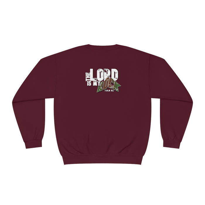 The LORD is My Rock Unisex NuBlend® Crewneck Sweatshirt