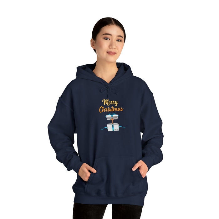 Merry Christmas Women Unisex Heavy Blend™ Hooded Sweatshirt