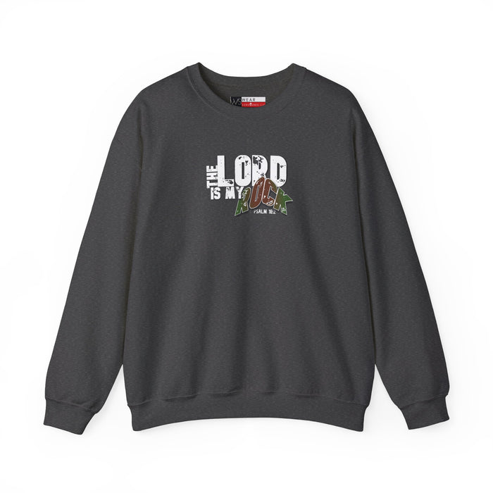 The Lord is My Rock Men’s Unisex Heavy Blend™ Crewneck Sweatshirt
