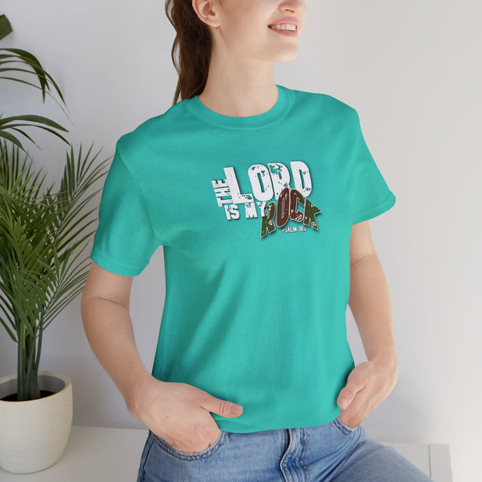 The Lord is My Rock Women Unisex Jersey Short Sleeve Tee