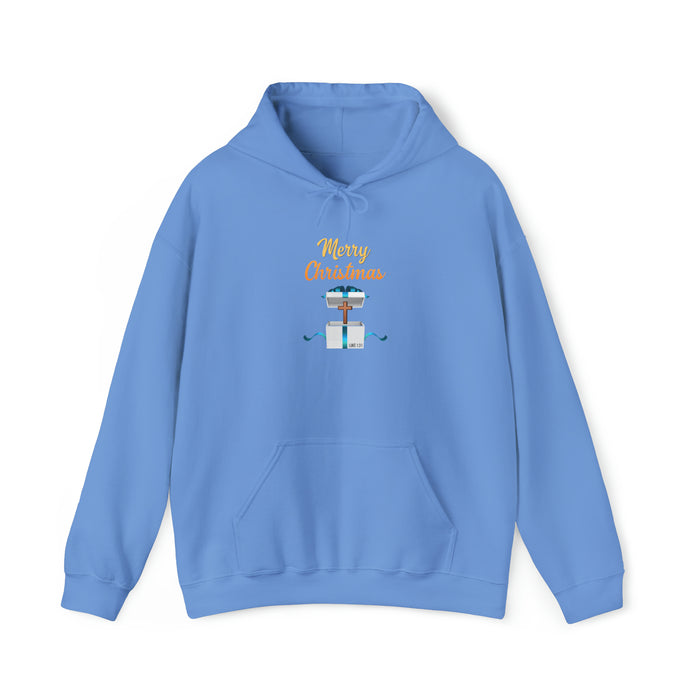 Merry Christmas Women Unisex Heavy Blend™ Hooded Sweatshirt
