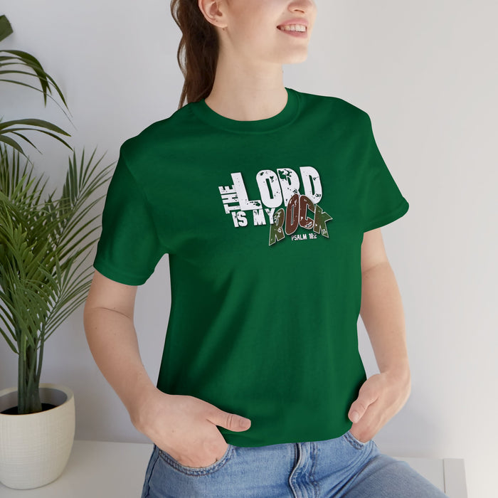 The Lord is My Rock Women Unisex Jersey Short Sleeve Tee