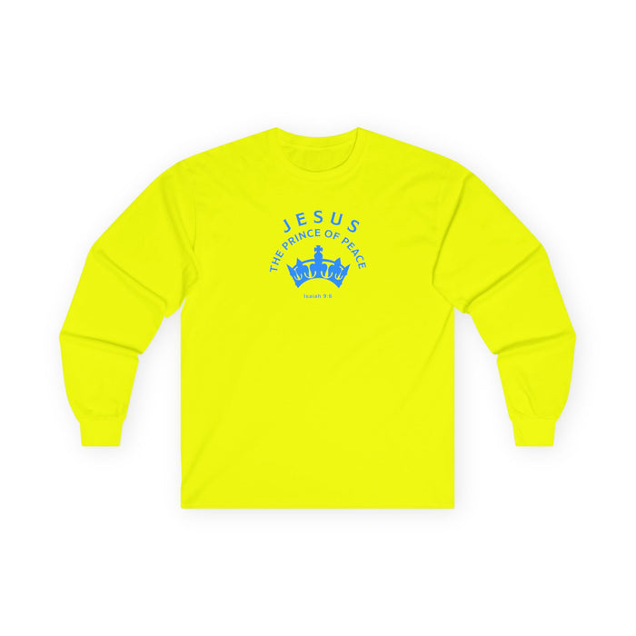 Jesus Prince of Peace Long Sleeve Tee — Faith-Based Christian Shirt