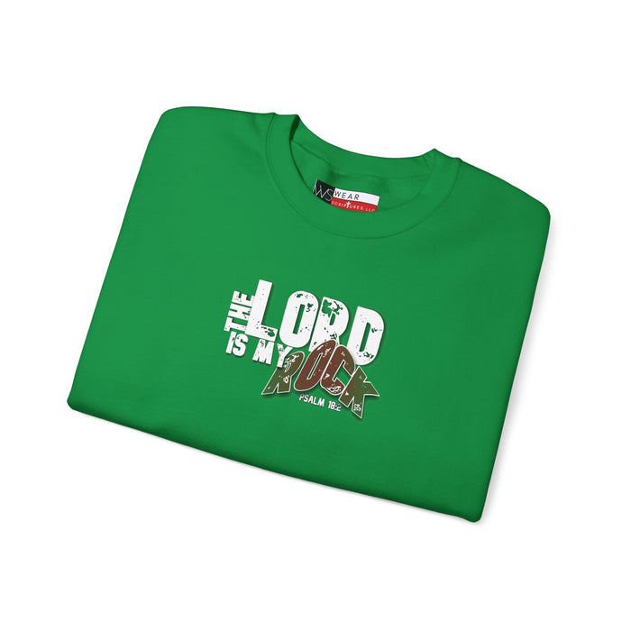 The Lord is My Rock Men’s Unisex Heavy Blend™ Crewneck Sweatshirt