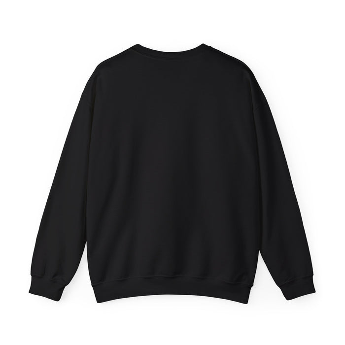 Crewneck Sweatshirt — "Love Grows Here" Floral Wreath Cozy Pullover