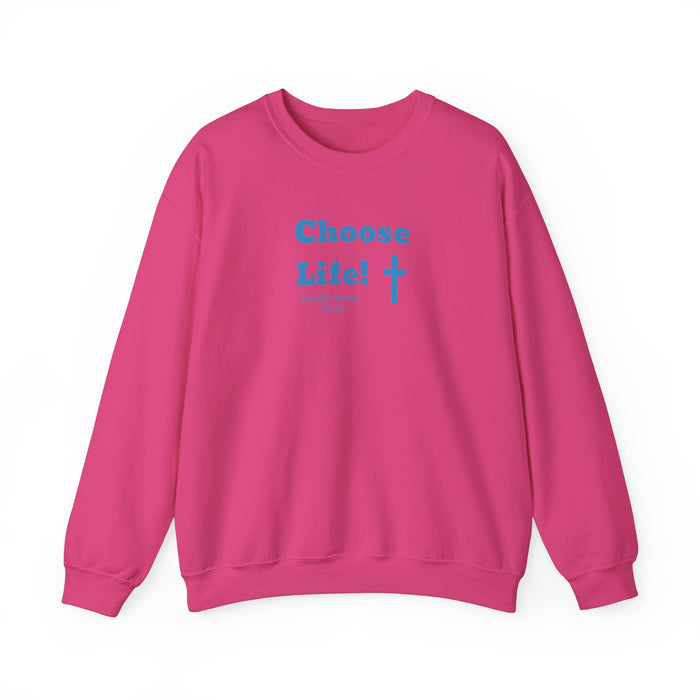 Choose Life 2.0 Women Unisex Heavy Blend™ Crewneck Sweatshirt