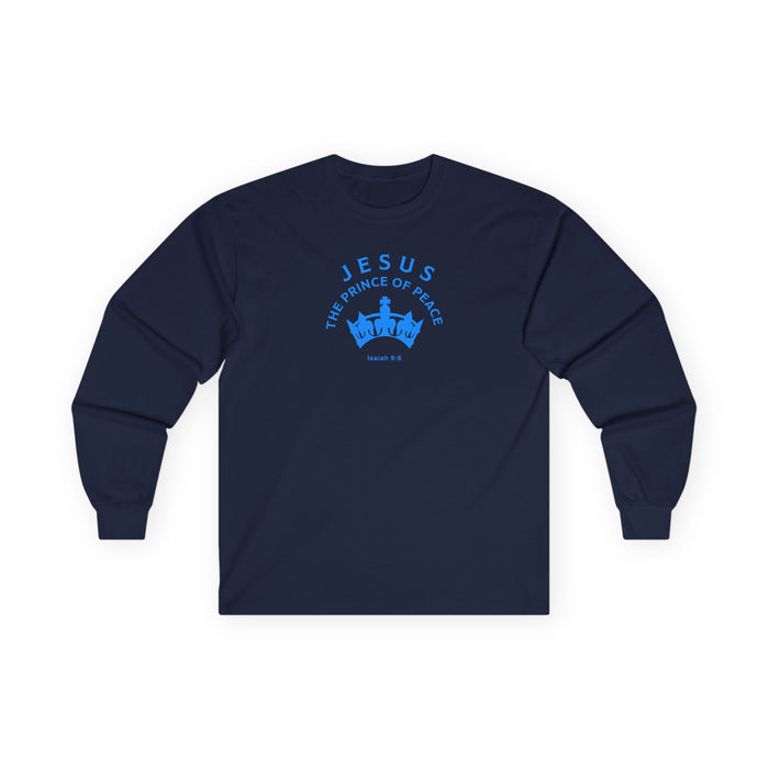 Jesus Prince of Peace Long Sleeve Tee — Faith-Based Christian Shirt