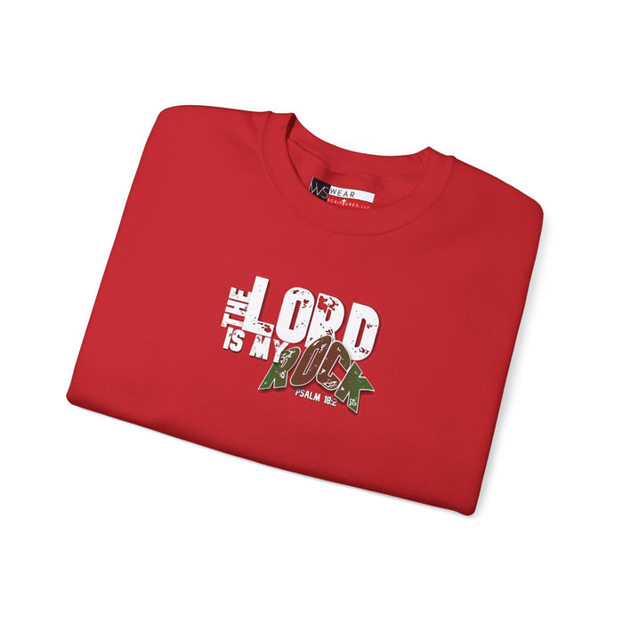 The Lord is My Rock Men’s Unisex Heavy Blend™ Crewneck Sweatshirt