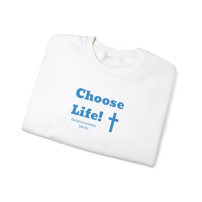 Choose Life 2.0 Women Unisex Heavy Blend™ Crewneck Sweatshirt