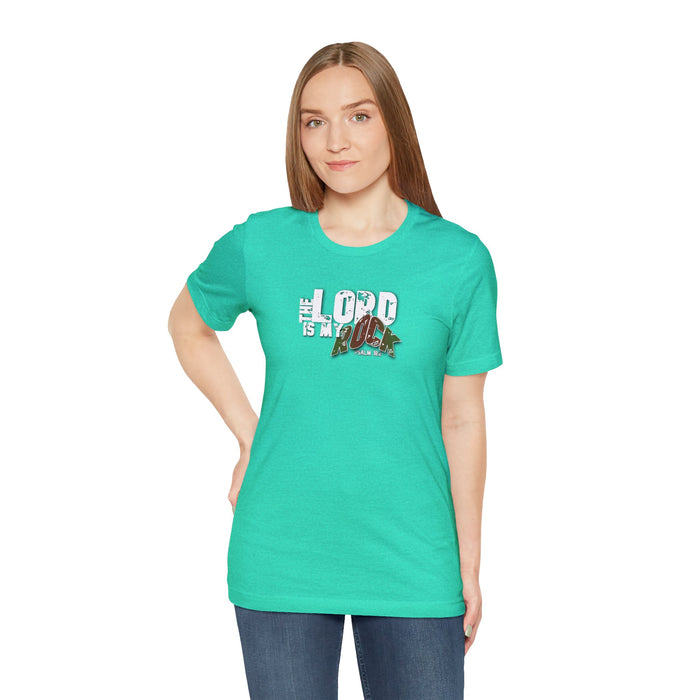 The Lord is My Rock Women Unisex Jersey Short Sleeve Tee