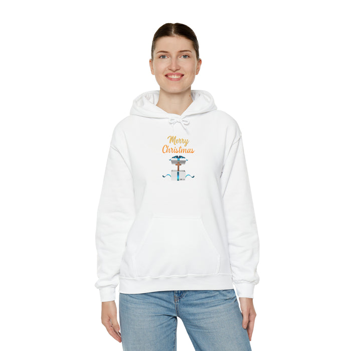 Merry Christmas Women Unisex Heavy Blend™ Hooded Sweatshirt