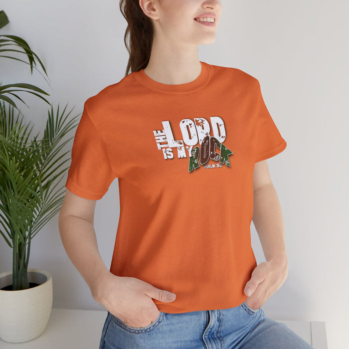The Lord is My Rock Women Unisex Jersey Short Sleeve Tee