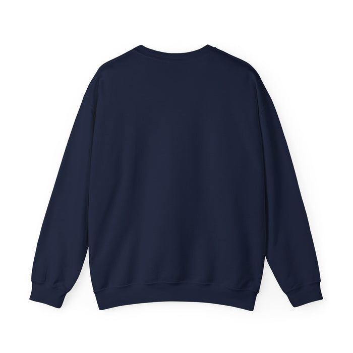 Crewneck Sweatshirt — "Love Grows Here" Floral Wreath Cozy Pullover