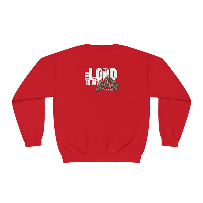 The LORD is My Rock Unisex NuBlend® Crewneck Sweatshirt