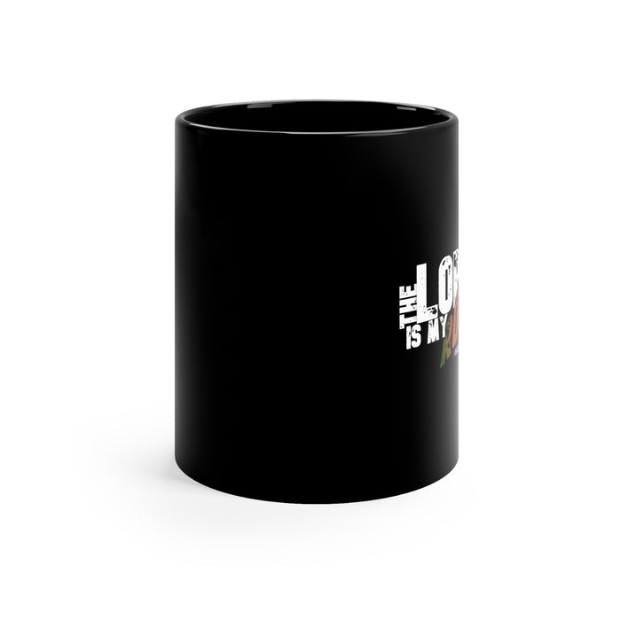 The LORD is My Rock 11oz Black Mug