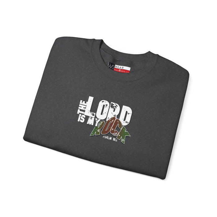 The Lord is My Rock Men’s Unisex Heavy Blend™ Crewneck Sweatshirt