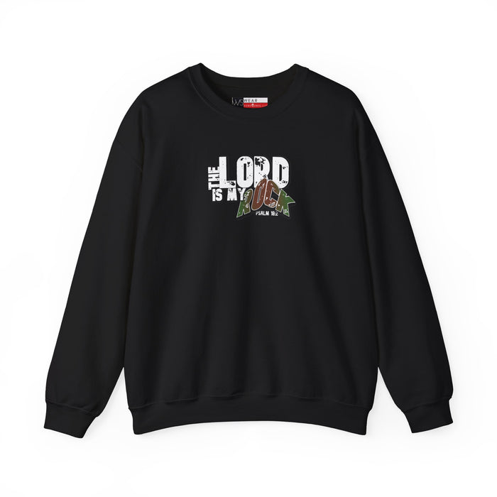 The Lord is My Rock Men’s Unisex Heavy Blend™ Crewneck Sweatshirt