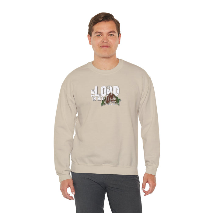 The Lord is My Rock Men’s Unisex Heavy Blend™ Crewneck Sweatshirt