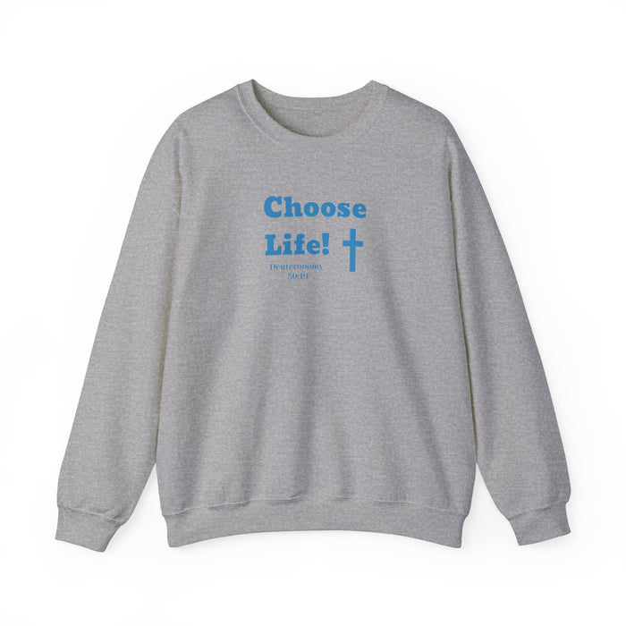 Choose Life 2.0 Women Unisex Heavy Blend™ Crewneck Sweatshirt