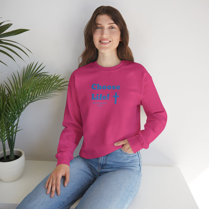 Choose Life 2.0 Women Unisex Heavy Blend™ Crewneck Sweatshirt