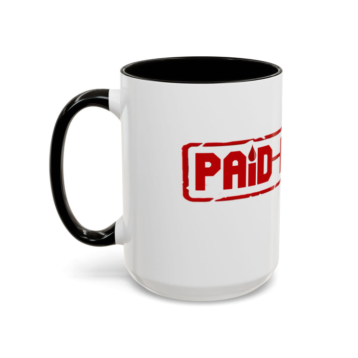 Mug — “Paid in Full” Christian Scripture Coffee Mug (Romans 6:23)