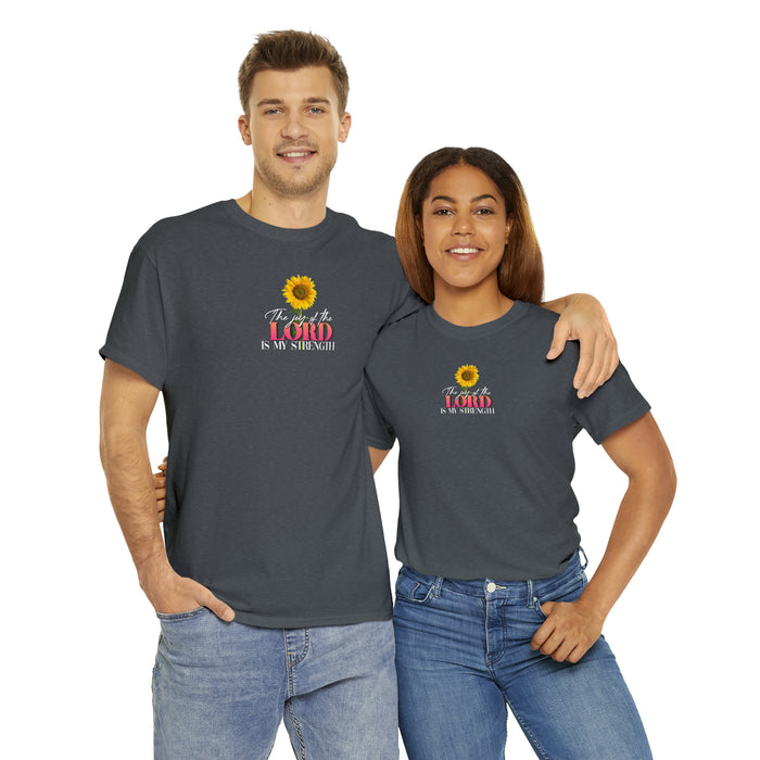 The Joy of the Lord is My Strength Women’s Unisex Heavy Cotton Tee