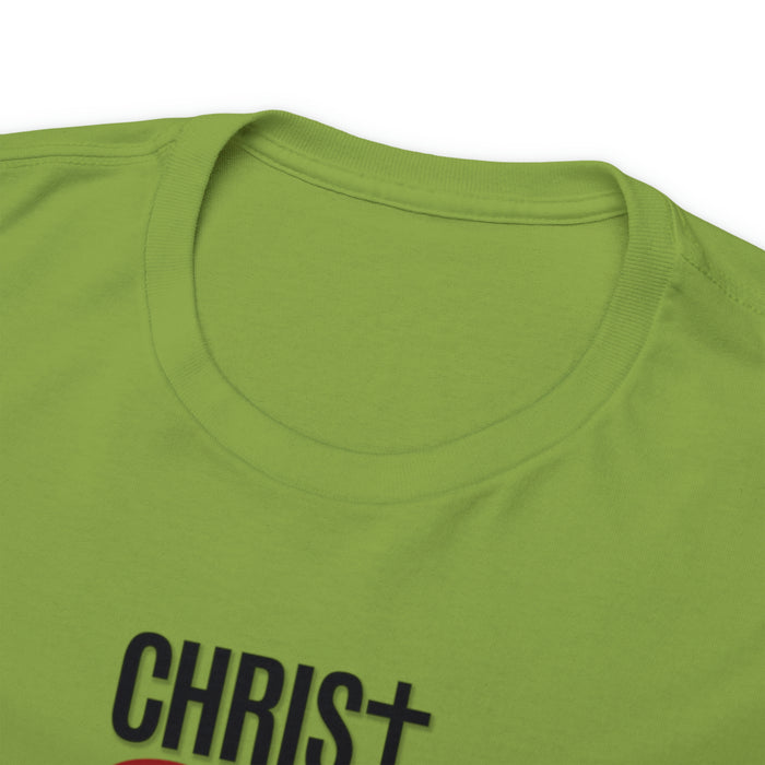 Christ Lives in Me Women’s Unisex Heavy Cotton Tee