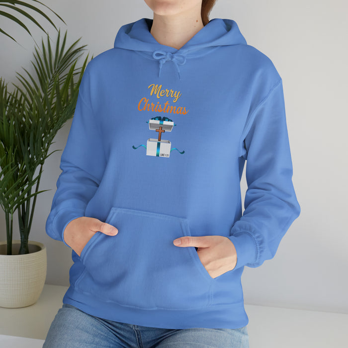 Merry Christmas Women Unisex Heavy Blend™ Hooded Sweatshirt