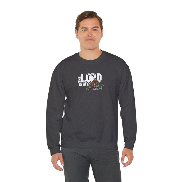The Lord is My Rock Men’s Unisex Heavy Blend™ Crewneck Sweatshirt