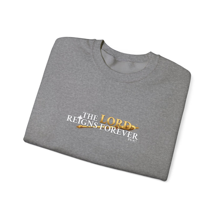 The Lord Reigns Forever Men’s Unisex Heavy Blend™ Crewneck Sweatshirt