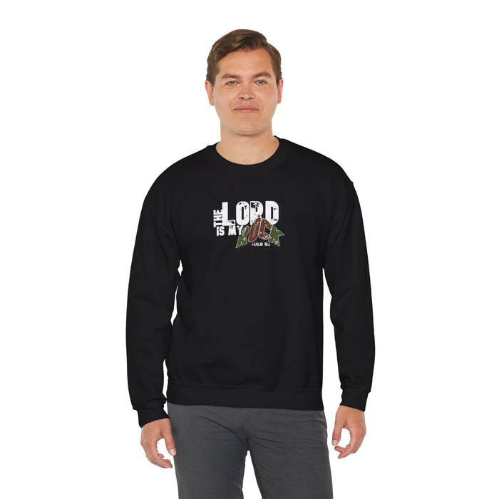 The Lord is My Rock Men’s Unisex Heavy Blend™ Crewneck Sweatshirt