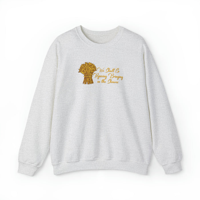 We Shall Go Rejoicing Bringing in the Sheaves Men Unisex Heavy Blend™ Crewneck Sweatshirt