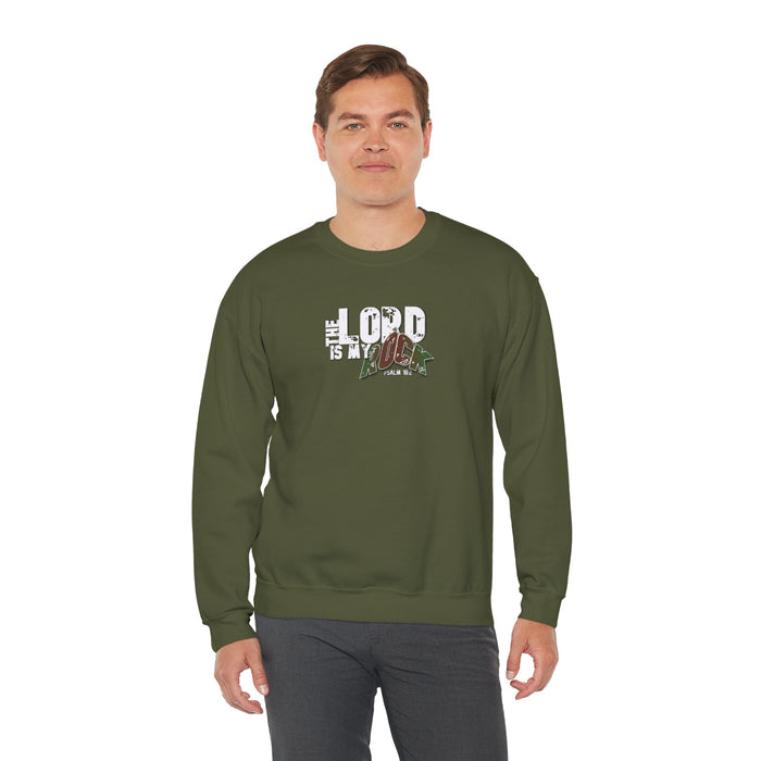 The Lord is My Rock Men’s Unisex Heavy Blend™ Crewneck Sweatshirt