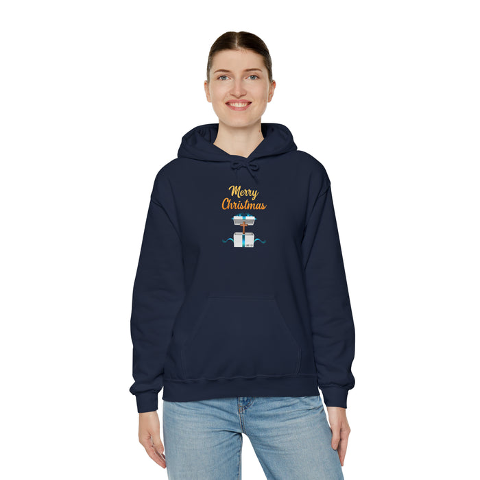 Merry Christmas Women Unisex Heavy Blend™ Hooded Sweatshirt