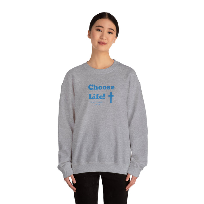 Choose Life 2.0 Women Unisex Heavy Blend™ Crewneck Sweatshirt