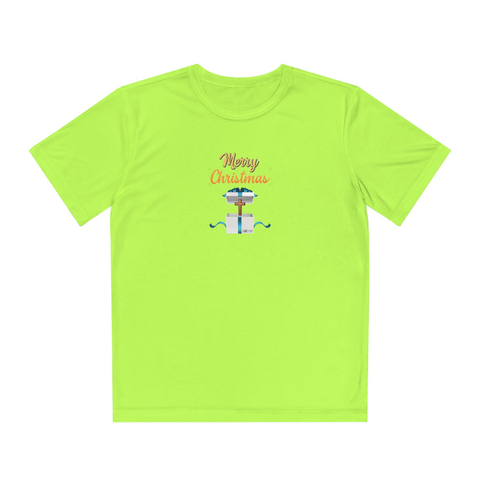 Merry Christmas Girls Youth Tee