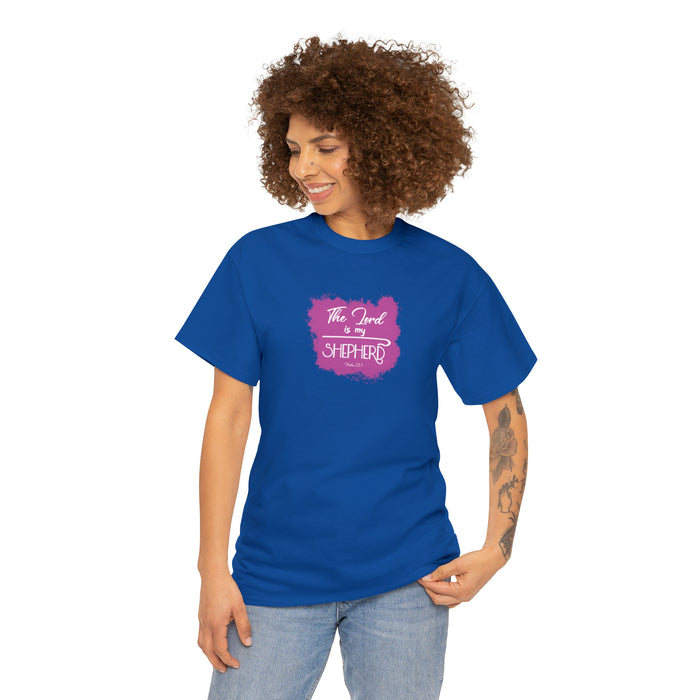 The Lord is My Shepherd Women Unisex Heavy Cotton Tee