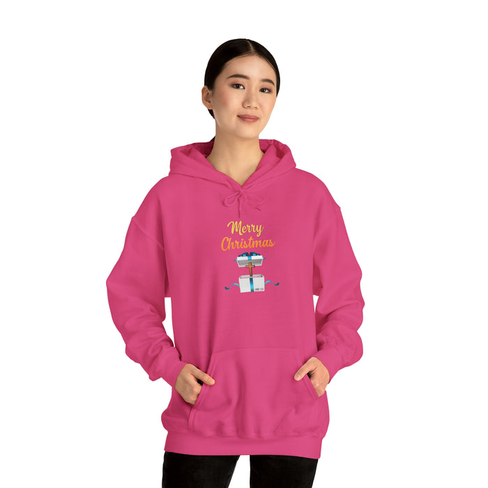 Merry Christmas Women Unisex Heavy Blend™ Hooded Sweatshirt