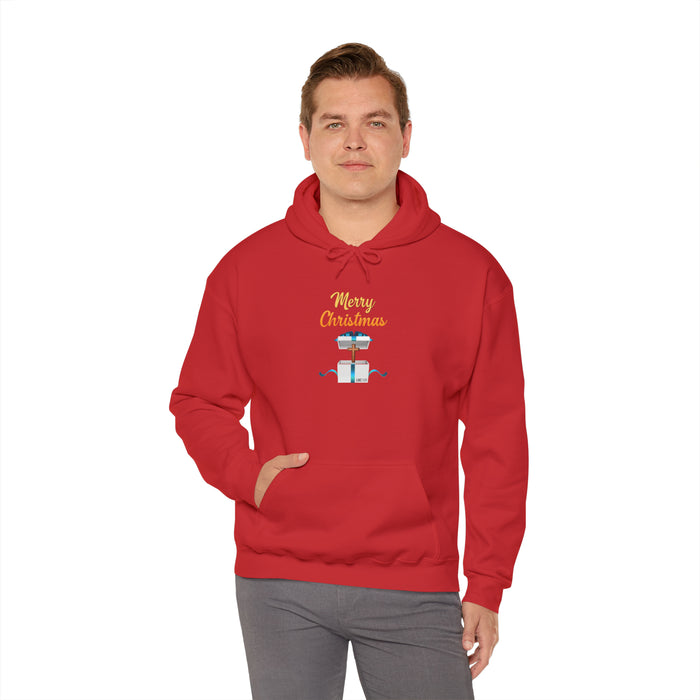 Merry Christmas Women Unisex Heavy Blend™ Hooded Sweatshirt