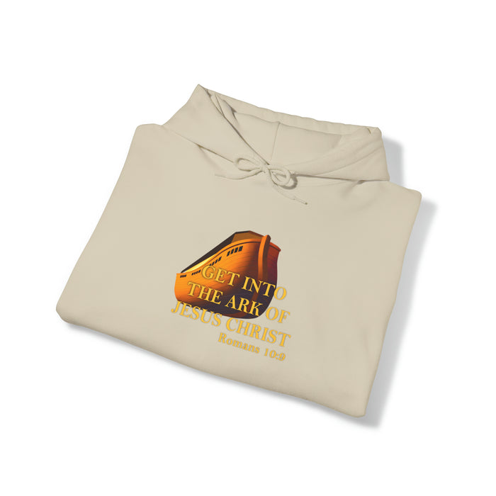 Get into the Ark of Jesus Christ Men Unisex Heavy Blend™ Hooded Sweatshirt