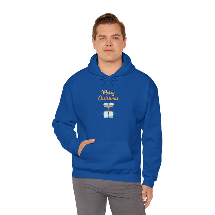 Merry Christmas Women Unisex Heavy Blend™ Hooded Sweatshirt