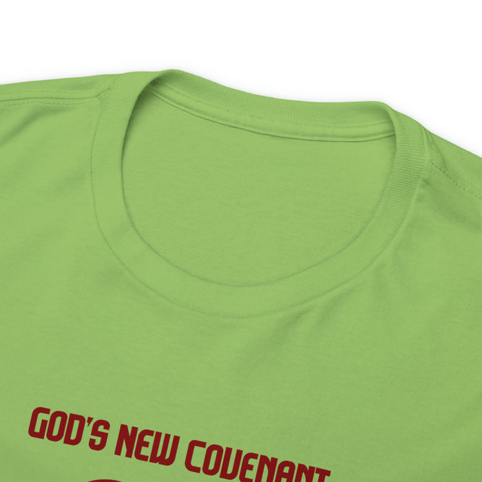 God’s New Covenant Women’s Unisex Heavy Cotton Tee