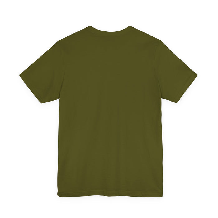 Jesus Is Lord Over All Crown Tee — Faith-Based Christian Short Sleeve Shirt
