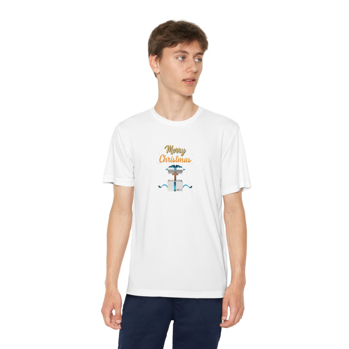 Merry Christmas Girls Youth Tee