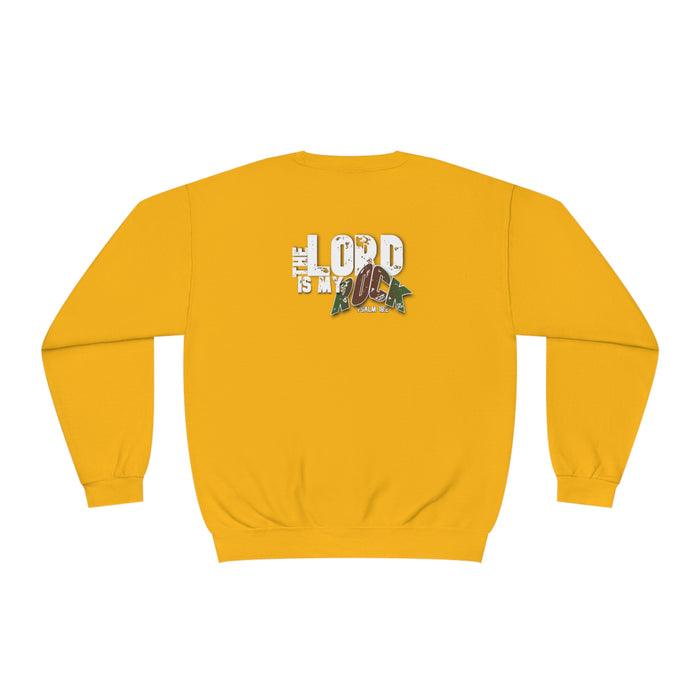 The LORD is My Rock Unisex NuBlend® Crewneck Sweatshirt