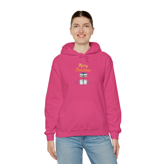 Merry Christmas Women Unisex Heavy Blend™ Hooded Sweatshirt