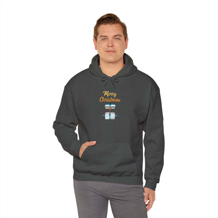 Merry Christmas Women Unisex Heavy Blend™ Hooded Sweatshirt