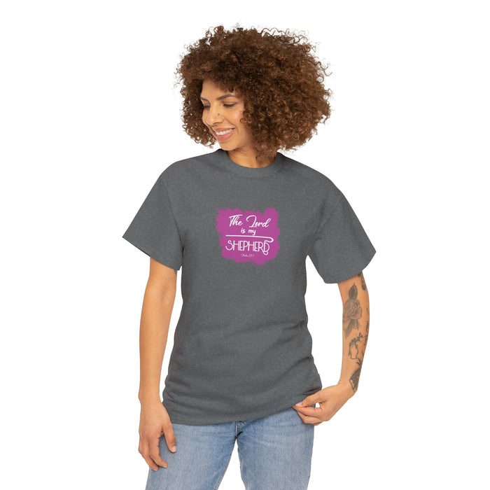 The Lord is My Shepherd Women Unisex Heavy Cotton Tee